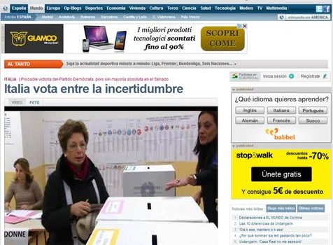 Tra crisi, malcontento e disillusione, l’Italia va alle urne. Così la stampa internazionale fotografa le elezioni italiane che, dalla Gran Bretagna agli Usa, dominano sui principali media mondiali, preoccupati dall’ipotesi di un ritorno del Cavaliere e dalla cavalcata populista di Grillo, ma soprattutto da un esito elettorale che potrebbe lasciare il Paese nella “palude dell’incertezza”. In Gran Bretagna “L’Italia attende il voto nell’incertezza” é il titolo de THE OBSERVER, edizione domenicale del Guardian, che osserva come “la probabilità di un governo debole e la cavalcata dell’ex comico populista (Grillo, ndr) gettano apprensione” sulle elezioni. “E’ il sipario finale per […]