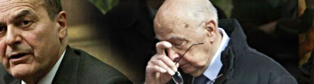 Caro Operaio Contro, il porcaio dei padroni italiani è allo sfascio. I partiti del parlamento non sanno più che cazzo fare per eleggere un loro presidente Bersani, non è solo dimissionario da segretario del Pd, ma è completamente impazzito e andrebbe ricoverato con i suoi seguagi Bersani propone il più vecchio barzellettiere d’Italia come presidente. Speriamo di non dover assistere ai funerali di stato del Barzellettiere Un vostro lettore