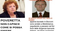 Sei in: Il Fatto Quotidiano > Economia & Lobby > Fondiaria Sai, … Fondiaria Sai, 800 milioni di buco e attorno 22 milioni spesi in stipendi ai vertici Il figlio della Cancellieri riesce a battere perfino i Ligresti. Quotatissimo, poi, lo studio d’Urso Gatti Bianchi che porta a casa 1,75 milioni di consulenze surclassando Gianni Origoni ma anche i La Russa di Gaia Scacciavillani | 29 marzo 2013   Fondiaria Sai ha speso quasi 22 milioni di euro per pagare stipendi, buonuscite e consulenze ai suoi consiglieri, sindaci e dirigenti, in un esercizio chiuso in rosso per poco meno di 800 milioni e dopo una ricapitalizzazione da 1,1 miliardi, […]