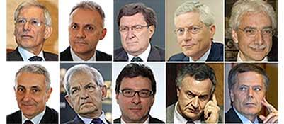 Redazione di Operai Contro, hai ricevuto diverse lettere sulla guerra dei gangster. Avevano ragione sono dei gangster La commissione nominata da Letta per riformare la Costituzione è piena di potenziali pregiudicati. Dal Corriere della Sera: “Denunciati, a vario titolo, per associazione a delinquere, corruzione, falso, truffa aggravata, 35 professori universitari tra cui numerosi volti noti del panorama del diritto italiano. Tra questi ben 5 dei 35 saggi scelti dal premier Enrico Letta per accompagnare il previsto progetto di riforma costituzionale: Augusto Barbera (Università di Bologna), Beniamino Caravita di Toritto (La Sapienza di Roma), Giuseppe De Vergottini (Università di Bologna), […]