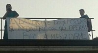 Redazione di Operai Contro, per noi Operai farsi sentire è sempre più difficile, nonostante i cosiddetti organi di informazione sostengano il contrario, tentando di scribacchiare quattro righe strappalacrime sull’operaio che perde il lavoro e non riesce a far fronte alle spese.Diventa necessario l’urlo, il gesto clamoroso, il boato. E’ stato necessario salire a 10 metri di altezza, sul tetto di uno dei padiglioni del Policlinico San Matteo, per riuscire a smuovere il committente ad impegnarsi affinchè il padrone della ditta che ha in appalto il servizio di pulizia si comporti correttamente.Giovedì pomeriggio un fax inviato ai sindacati comunicava che […]