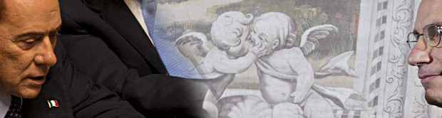 Redazione di Operai Contro, Berlusconi passa ad incassare il sostegno al governo Letta “Noi abbiamo solo un’idea” su come il presidente Giorgio Napolitano potrebbe intervenire sulla condanna a Silvio Berlusconi, “mi fa un po’ effetto pronunciare quella parola legata a Silvio Berlusconi”. Cosi’ la deputata Daniela Santanchè risponde a chi gli chiede se il Pdl intenda chieder la grazia al capo dello Stato per Silvio Berlusconi. Il Pdl chiede la grazia a Napolitano Il Pregiudicato chiede la riforma della giustizia Epifani, è scandalizzato. Il Pd  conosceva vene la storia di Berlusconi di cosa si scandalizza? Il pregiudicato passa ad […]