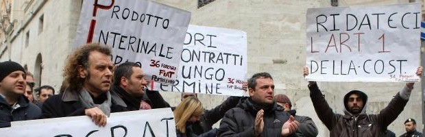 Redazione di Operai Contro, il Fatto Q, la puo’ girare come vuole ma i numeri ci dicono che sono 700 mil. di ore di cassa-integrazione per i primo otto mesi del 2013 (ad agosto notoriamente non si lavora), ed e’ un nuovo picco della cassa-integrazione.  Un massacro sociale che tocca esclusivamente gli operai e gli strati bassi dei lavoratori. Operai e’ ora che facciamo i conti contro la cassa-integrazione e chi ce la propina, padroni e burocrati sindacali, se no una schiavitu’ e la miseria piu’ nera ci attendono… Occupazione, dall’inizio della crisi 5 miliardi di ore di cassa […]