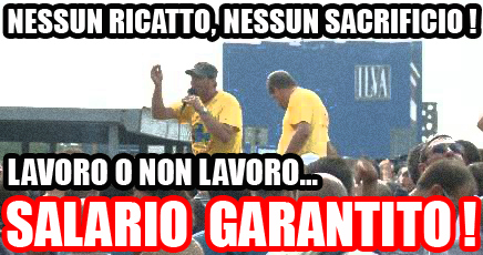 PER IL DIBATTITO Tu quoque, Antonio! Ancora a proposito di lavoro e salario garantito …. Passando dalla teoria alla pratica Ricevo da Antonio Pagliarone le osservazioni che riporto in calce, alle quali cercherò ora di rispondere.  Sono osservazioni teoricamente sacrosante … in pratica molto meno. E mi stupisco, mi stupisco profondamente, che Antonio, che è uomo d’onore e che mi è stato maestro, dica certe cose. 1) Non mi stanco di ripetere, e non mi stancherò mai di ripetere, con Marx, che un conto è il lavoro salariato (Arbeit) e un conto è l’attività (Tätigkeit). Io parlo di lavoro […]