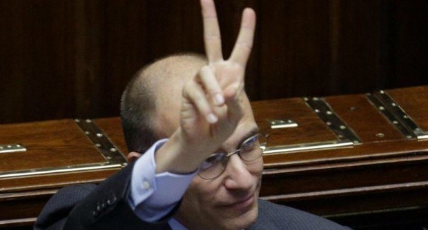 Redazione di Operai Contro, Letta, il nipote del maggiordomo di Berlusconi, si vanta e dimostra di essere un tipico puttaniere abituato a vivere tra i ladri del parlamento. Cosa pensano di me in Europa? Pensano che “ho tirato fuori gli attributi”. Così il premier Enrico Letta in un’intervista al quotidiano Irish Time. . Nel testo dell’intervista in inglese, l’espressione usata da Letta è riportata con “balls of steel” (ovvero palle di acciaio).  Un lettore        