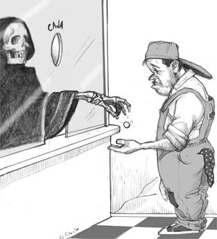 Caro Operai Contro, chi le chiama tasse sul salario, chi costo del lavoro, chi cuneo fiscale. Mille modi per giustificare che il salario, il costo della nostra forza lavoro, è sempre più tartassato e anche nel 2015 ha subito un taglio. Finché non ci organizzeremo in un sindacalismo operaio, non potremo resistere all’attacco dei salari. Finché non ci organizzeremo in un nostro Partito, non potremo andare alla resa dei conti con questo sistema sociale, fondato sul nostro sfruttamento, sullo sfruttamento dell’uomo sull’uomo. Saluti operai Qui sotto i dati Ocse in un articolo del Sole 24 ore. È sempre più […]