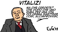 Caro Direttore Nel 2012 il vitalizio dei parlamentari (Camera e Senato) è aumentato complessivamente di 7 milioni di euro. Una notizia che fa il paio con l’aumento del numero dei miliardari e delle loro ricchezze. Non è casuale che da una parte questa società produce ricchi sfondati e benessere per i loro leccapiedi, e dall’altra produce rovina, sfruttamento, miseria, 6 milioni di disoccupati, altrettanti sottoccupati, e poveri. Una società così maledetta può solo portarci rovina e guerra, per mantenere nella ricchezza e nell’agiatezza, padroni, ricchi e loro servi, partiti compresi. Il Partito Operaio non è più rinviabile. Saluti sostenitori. […]
