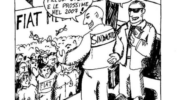 Riceviamo, e volentieri pubblichiamo, una lettera da parte di una nostra simpatizzante, lavoratrice precaria. Abbiamo più volte commentato sul nostro sito il comportamento della Fiom alla FIAT di Pomigliano, questa lettera non fa altro che confermare le considerazioni che già in passato abbiamo espresso. Attraverso le proprie manovre, i propri inganni, la Fiom – oltre a svolgere il ruolo di “pompiere delle lotte” – illude i lavoratori con false prospettive politiche, proprie del riformismo “di sinistra”. Basti ricordare il sostegno dato dalla Fiom di Napoli al sindaco Luigi de Magistris o l’alleanza con “Rivoluzione civile” alle ultime elezioni nazionali. […]