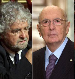 Redazione di Operai Contro, a capodanno potremo addormentarci felicemete Beppe Grillo lancia la sfida tv a Giorgio Napolitano. Il 31 dicembre, proprio mentre il presidente della Repubblica rivolgerà il suo discorso alla nazione a reti unificate, il leader del M5S terrà il suo ‘contro-discorso di fine anno’. Così mentre operai, disoccupati, lavoratori, cassintegrati, pensionati  ascolteranno le parole del capo dello Stato in televisione, molti potranno sentire la favola di Grillo. Noi operai, disoccupati, lavoratori, cassintegrati, pensionati non avremo problemi ad addormentarci. Avremo la favola di Napolitano e la controfavoletta di Grillo Un povero cristo  