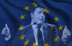 Redazione di Operai Contro, Il primo ministro italiano Matteo Renzi si è “ribellato” all’Ue. “Basta – ha dichiarato dopo l’incontro a Bruxelles con gli altri capi europei di stato e di governo – con il costante refrain italiano per cui si dipinge l’Europa come il luogo dove veniamo a prendere i compiti da fare a casa. L’Italia sa perfettamente cosa deve fare e lo farà da sola per il futuro dei nostri figli”. Renzi gonfia il petto e fa finta di mostrare i muscoli con una sparata pseudonazionalista, i giornalisti gli fanno la ruota, in Italia qualcuno pensa che […]
