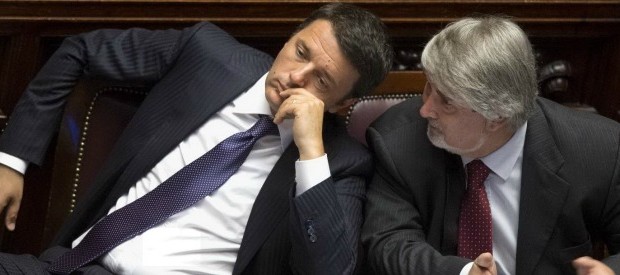 Redazione di Operai Contro, Il gangster Matteo Renzi in relazione alla mafia politica di Roma afferma: “Quello che emerge dalle indagini in queste ore fa letteralmente schifo“. “Un sistema di potere corrotto, denari ai politici e non solo” Forse al gangster Renzi dovrebbero fare altrettanto schifo i suoi accordi con il pregiudicato Berlusconi Poi Renzi difende il ministro del Lavoro Giuliano Poletti immortalato quando rivestiva il ruolo di presidente delle Coop in una foto con Salvatore Buzzi, l’uomo delle cooperative e delle mazzette arrestato e considerato il braccio operativo di Massimo Carminati. Redazione, Si tenta di porre come realtà diverse il padrone onesto, […]