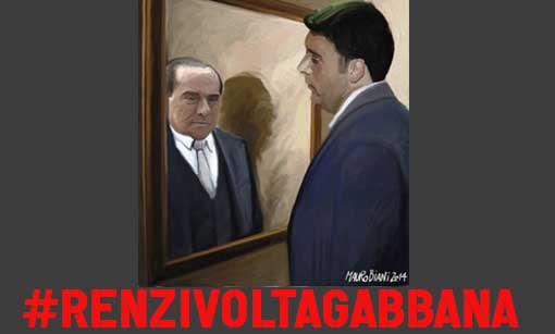 dal Blog di Grillo Oggi 22 febbraio si celebrano i primi 365 giorni del governo Renzi. Vediamo quali promesse ha rispettato in questo primo anno di mandato: – L’art. 18 dello Statuto dei lavoratori: se le parole di Renzi avessero qualche valore, l’articolo 18 dello statuto dei lavoratori non sarebbe mai stato eliminato. Nel 2009 Renzi dichiarava: “io ho detto che non ho trovato un solo imprenditore in 3 anni che faccio il sindaco che mi abbia detto, Caro Renzi io non lavoro a Firenze o in Italia perché c’è l’articolo 18. Nessuno me l’ha detto. Non c’è nessun […]
