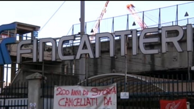 Redazione, Noi operai della Fincantieri, siamo in sciopero per il contratto di lavoro. Altro che aumenti ci vogliono dare Grazie al Jobs act di Renzi il padrone chiede di inserie dei microchip  nelle scarpe per poter controllare ogni movimento degli operai No al microchip nelle scarpe. No a lavorare gratis Fincantieri ci vuol fare lavorare gratis mezzora ogni giorno e vogliono metterci un microchip nelle scarpe da lavoro per poterci controllare Un operaio