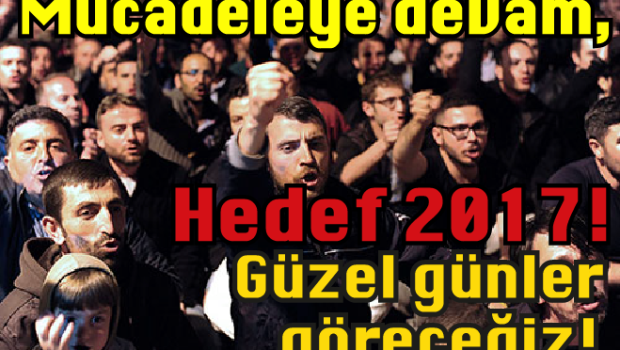 Metal İşçileri Birliği – MİB 5 novembre alle ore 18:34 · Mücadeleye devam, hedef 2017, güzel günler göreceğiz! Mayıs ayında ayağa kalktığımızda isyanımızın nedenleri belliydi: Köle gibi çalışıyorduk ama aldığımız ücretler karnımızı doyurmaya yetmiyordu.… Altro… Continua a combattere, obiettivo 2017, Bella giornata, lo vedremo! A maggio in piedi quando ci siamo alzate le cause isyanımızın era: Abbiamo lavorato come una schiava, ma che non costi di fame, nient’altro. Non c’era nessuna assicurazione, la macchina tra gli ingranaggi tükenirken era roba fino a cinque si vale la pena. Al che, quando un essere trattato come un fazzoletto di carta. Nelle […]