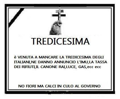 Redazione di Operai Contro, ha scritto bene il lettore:” la 13° mensilità è un miraggio per i 7 milioni di disoccupati e per i 6 milioni di lavoratori precari, per questi ultimi viene corrisposta a rate mensili, in base alle ore effettivamente lavorate, insomma così dissimulata nel concorrere a formare la paga oraria, è come se non esistesse”. Ma la tredicesima anche per chi la prende serve unicamente a pagare le tasse di fine anno Il fascista Mussolini nel 1937 istitui la tredicesima a scopo propagandistico. Nel 1946 fu estesa a tutti gli operai con l’accordo interconfederale per l’industria […]