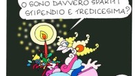 Caro Operai Contro, la 13° mensilità è un miraggio per i 7 milioni di disoccupati e per i 6 milioni di lavoratori precari, per questi ultimi viene corrisposta a rate mensili, in base alle ore effettivamente lavorate, insomma così dissimulata nel concorrere a formare la paga oraria, è come se non esistesse. Chi ha un occupazione tradizionale, quest’anno può toccare con mano che Renzi taglia le tasse ai ricchi e, – notizia di questi giorni ai possessori di yacht – mentre tartassa le tredicesime di operai e lavoratori dipendenti che vengono falcidiate del 31%., rispetto a quanto stabilito dal […]