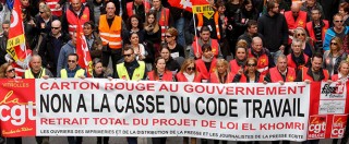 Redazione di operai Contro, gli operai e i giovani francesi stanno mostrando come si lotta Un lettore dal fatto quotidiano Gli scioperi e le manifestazioni di oggi a Parigi e nel resto della Francia contro il progetto di legge El Khomri sul mercato del lavoro (dal nome del ministro competente, Myriam El Khomri) vanno al di là del dissenso nei confronti di quello che a Parigi chiamano “il Jobs Act alla francese”, in riferimento al provvedimento italiano. La protesta si sta trasformando in un vero e proprio test politico sul governo di Manuel Valls e soprattutto sul presidente François […]