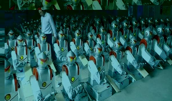 Redazione di Operai Contro, il 22 maggio 2016 il Corriere ha pubblicato un articolo dal titolo: ” I robot «assassini» di operai: 60 mila licenziati in una fabbrica cinese” L’automazione industriale di per se non licenzia nessun operaio, ma è solo l’evidenza che è giunto il momento per gli operai di liberarsi dal lavoro salariato. Sono i padroni che condannano alla fame milioni di operai. Sono i padroni che utilizzano l’automazione per aumentare la produttività degli operai a cui viene lasciata la condanna di restare in fabbrica. I robot sono macchine che costano meno degli operai. I padroni Cinesi […]