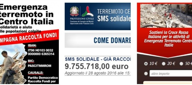 Redazione di Operai Contro, ci sono più organizzazioni che raccolgono soldi per la solidarietà ai terremotati che terremotati. Il governo Renzi,  Il numero solidale della protezione civile destinato solo agli edifici pubblici, le collette della Croce Rossa,Caritas, Onlus, Ong, i conti correnti attivati dalle banche, compagnie di assicurazioni,giornali, partiti, Coldiretti, Club Alpino, Associazione dei dentisti, ordine dei medici, giudici amministrativi, Alitalia, Confederazione degli armatori, lega B, Coop, e centinaia di altri. Nessuno deve dar conto di come vengono spesi i soldi delle donazioni Ai terremotati come al solito non arriverà neanche un euro Un lettore dal fatto Il numero […]