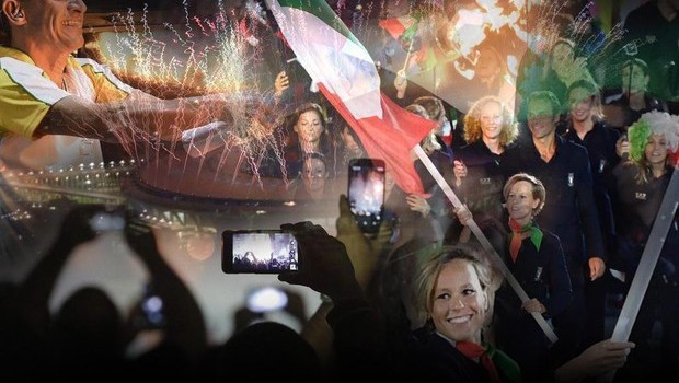 Redazione di Operai contro, mentre per le strade di Rio cresce la protesta di lavoratori e poveri brasiliani, al Maracanà i padroni e i loro politici davano il via  alla festa di apertura dei Giochi Olimpici di Rio.  Renzi era Rio, dopo una litigata con la nuotatrice Pellegrini per il ruolo di portabandiera ha dovuto lasciare il compito alla Pellegrini Renzi era a Rio, voleva sfilare con gli atleti, ma non c’era la specialità dei contaballe Papa Francesco non ha un cazzo da fare, ma da pensionato d’oro ha scoperto il web e si diverte a dire cose insensate. […]