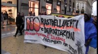 Milano 6 maggio All’ingresso della Stazione Centrale di Milano, un centinaio di persone ha partecipato al presidio contro razzismo e politiche securitarie, in risposta alla retata di martedì 2 maggio. I numerosi gli interventi hanno denunziato le tragiche condizioni dei profughi, senza tetto e sotto la minaccia di arbitrari controlli polizieschi. https://www.facebook.com/NoBordersMilano/?fref=ts Miano 7 maggio Domenica mattina, il SolCobas ha manifestato solidarietà per i lavoratori e le lavoratrici del dell’Hotel Room Mate, stellato albergo milanese in zona Duomo, che rischiano il licenziamento per aver scioperato il 1° maggio: – contro i massacranti ritmi di lavoro dovuti al cottimo, – […]
