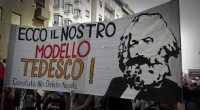 Caro Operai Contro, come rilevavi ieri, da 2 mesi in Germania Angela Merkel non riesce a fare il governo. Sembra che uno dei grossi scogli da superare, sia “l’abolizione della giornata lavorativa di 8 ore” perché ritenuta un “limite obsoleto”. In pratica si vorrebbero costringere gli operai a lavorare oltre le 8 ore giornaliere, magari 10, meglio se di più. L’aumento della giornata lavorativa crea un plusvalore assoluto al padrone. Ovvero, il tempo di lavoro aggiunto alle 8 ore della giornata lavorativa, diventa ulteriore lavoro gratis per il padrone. Dopo aver prodotto l’equivalente del proprio salario, l’operaio lavora gratis […]