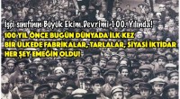La Rivoluzione d’Ottobre viene ricordata dagli operai di tutto il mondo. Riportiamo ciò che dice l’Asociazione dewgli operai metallurgici Turchi La grande rivoluzione di ottobre della classe operaia! E ‘ stata la prima volta nel mondo, la prima volta nel mondo, le fabbriche, i campi, il potere politico, tutto! Cento anni fa, nel 7° anno dell’anno, gli operai in Russia hanno fatto una prima volta in Russia. E ‘ stata la prima volta che gli operai sono insorti e hanno stabilito un nuovo ordine che gli operai erano al potere. In questo ordine, fabbriche, campi, potere politico, tutto era […]