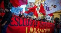 Contro frontiere e sfruttamento. Il corteo è promosso da un centinaio di associazioni antirazziste, sindacati di base e movimenti per la casa. Insieme ai rifugiati e ai lavoratori migranti, i movimenti per il diritto all’abitare e gli spazi sociali