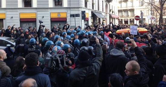 Il 5 maggio si è tenuta a Milano una manifestazione contro l’ENI e l’imperialismo italiano in Africa con la parola d’ordine “ATTACCHIAMO I PADRONI (PRIMA GLI ITALIANI)”. La manifestazione è stata anticipata da una campagna di stampa tutta concentrata sulla devastazione ed il saccheggio che Milano avrebbe subito dai manifestanti violenti e dai black block provenienti da tutta Europa ed è stata accolta da uno schieramento di forze dell’ordine abnorme e con il percorso della manifestazione completamente blindato con strade deserte, negozi chiusi e circolazione interrotta dal mattino. La manifestazione pur non essendo numerosa è riuscita. Ha toccato un […]