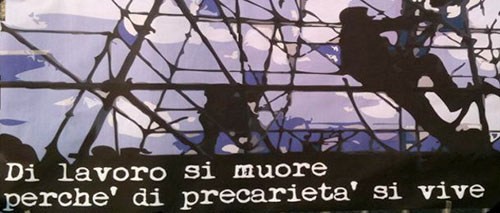 Tariffe INAIL tagliate di un terzo. Nelle tasche dei padroni 600 milioni di euro. L’INAIL avrà la scusa di ridurre le prestazioni sugli infortuni. Gli operai continueranno a rovinarsi la salute lavorando fino alla morte. Sono oltre quattro al giorno, più tre per malattie professionali.   Caro Operai Contro, la manovra finanziaria 2019 del governo Conte, prepara un altro bel regalo per i padroni: non dovranno più versare all’Inail 600 milioni di euro, equivalenti ad un terzo del bilancio Inail, precisamente il 32,72%, come specifica Il Sole 24 ore. Il motivo di questo nuovo regalo ai padroni sarebbe il […]
