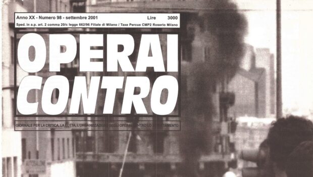 Vent’anni fa i “fatti di Genova”. A Genova, in quei giorni, ci furono anche alcuni compagni legati a Operai Contro, e diversi furono i volantini e gli articoli che furono prodotti. A vent’anni di distanza dagli avvenimenti, il giornale ripubblica quegli scritti. Utili per conoscere una posizione di parte operaia su quello che successe a Genova.
