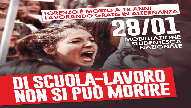 VITESCO, Pisa. Comunicato di sciopero della rappresentanza di base USB. E' necessario che gli operai scendano in campo a fianco della gioventù costretta a lavorare e perdere la vita sotto la copertura dell'alternanza scuola-lavoro.