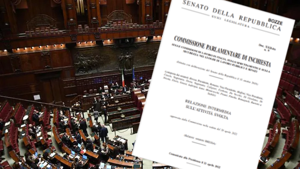 Terminati i lavori della Commissione parlamentare d'inchiesta sulle condizioni di lavoro in Italia, la situazione è terrificante ma naturalmente le contromisure sono minacce inapplicabili. E' previsto un aggravio delle pene per datori di lavoro, ma nessuno andrà in galera. Alla fine la colpa è dei lavoratori che non denunciano le situazioni, chissà per quale motivo?!