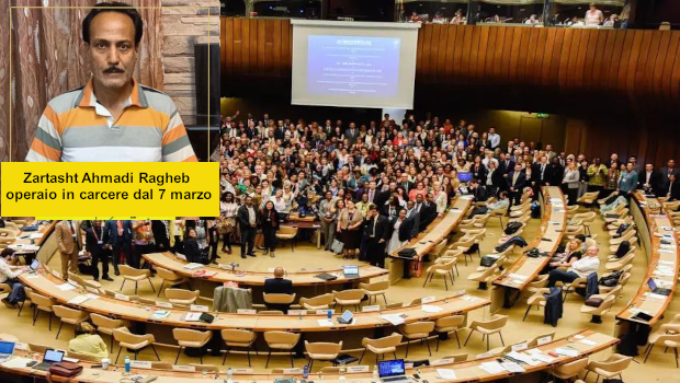 Mentre in Iran gli operai continuano da soli a lottare contro il regime, i sindacalisti collaborazionisti, riunitisi in occasione dell'assemblea annuale dell'ILO, si rifiutano di esprimere solidarietà nei loro riguardi. 