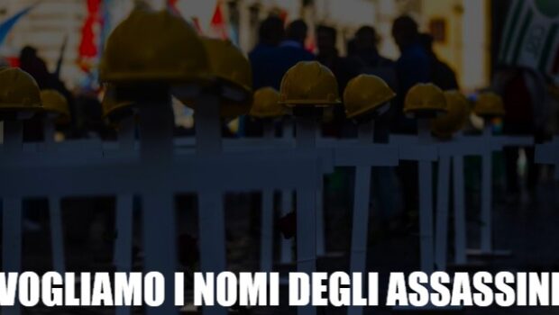Un’altra strage di operai, sta diventando la normalità. I padroni, i cosiddetti “datori di lavoro”, sono i diretti responsabili ma una montagna di chiacchiere sulla sicurezza, una ridicola richiesta di far luce li coprirà e loro continueranno a far lavorare gli operai a rischio della vita. Il profitto prima di tutto, per tutti.