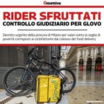 La Procura di Milano ha indagato la condizione lavorativa di 40 mila rider. Mentre nella scintillante  MilanoCortina si dividono medaglie e guadagni milionari, per le strade delle città pedalano, con retribuzioni sotto la soglia di povertà e senza diritti, migliaia di schiavi moderni.